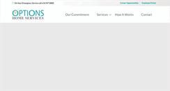 Desktop Screenshot of optionshomeservices.com